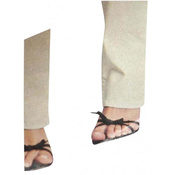 J. Crew Bow Accent Strappy Slingback Size 8.5 - Picture 2 of 12